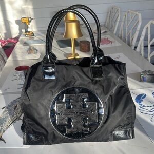 Tory Burch Black Tote Bag